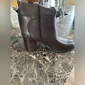 Sam Edelman calf high boots- brown